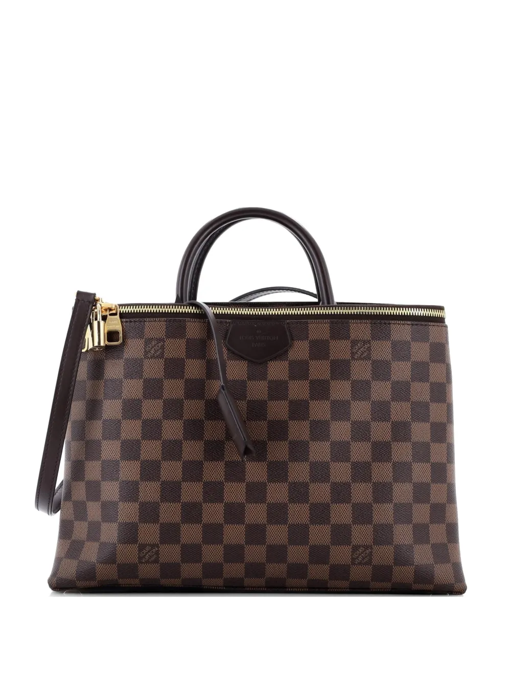 Louis Vuitton Pre-Owned Brompton Handbag Damier tote bag - Marrone