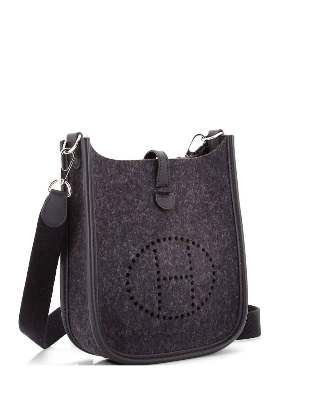 Hermès Pre-Owned Evelyne Bag Gen III Felt TPM crossbody bag - Grigio