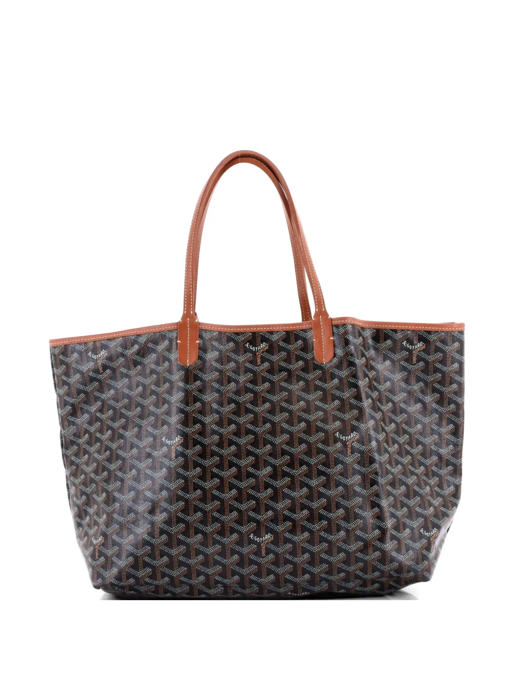 Goyard Pre-Owned Saint Louis Coated Canvas PM tote bag - Marrone