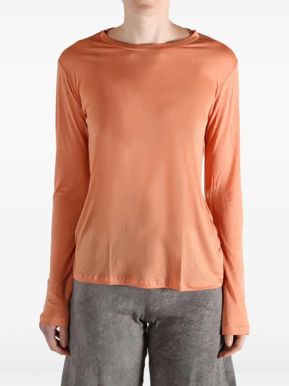  Baserange Long-sleeve T-shirt - Orange 
