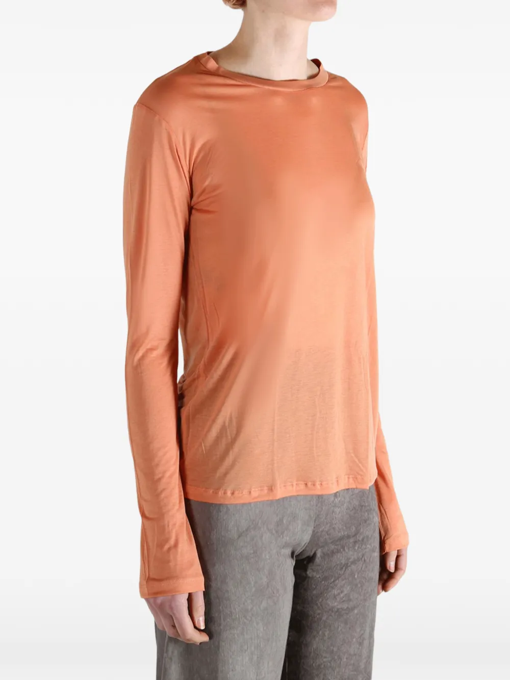  Baserange Long-sleeve T-shirt - Orange 