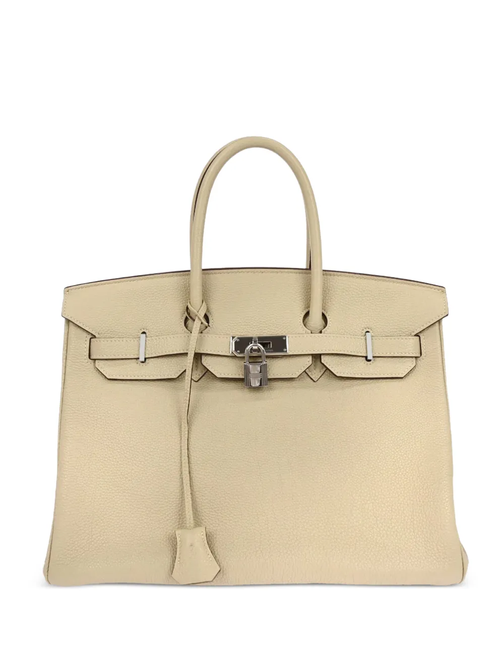 Hermès Pre-Owned 2007 35 Birkin togo leather handbag - Neutrals