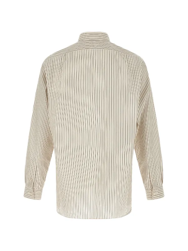 The Row Kardiff ストライプ シャツ | ニュートラル | FARFETCH JP