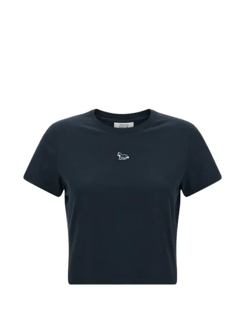 Maison Kitsuné Baby embroidered patch T-shirt