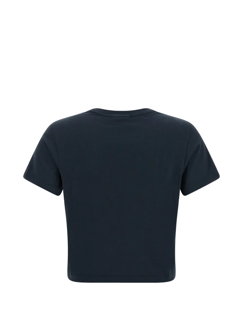 Maison Kitsuné Baby T-shirt met geborduurde patch Zwart