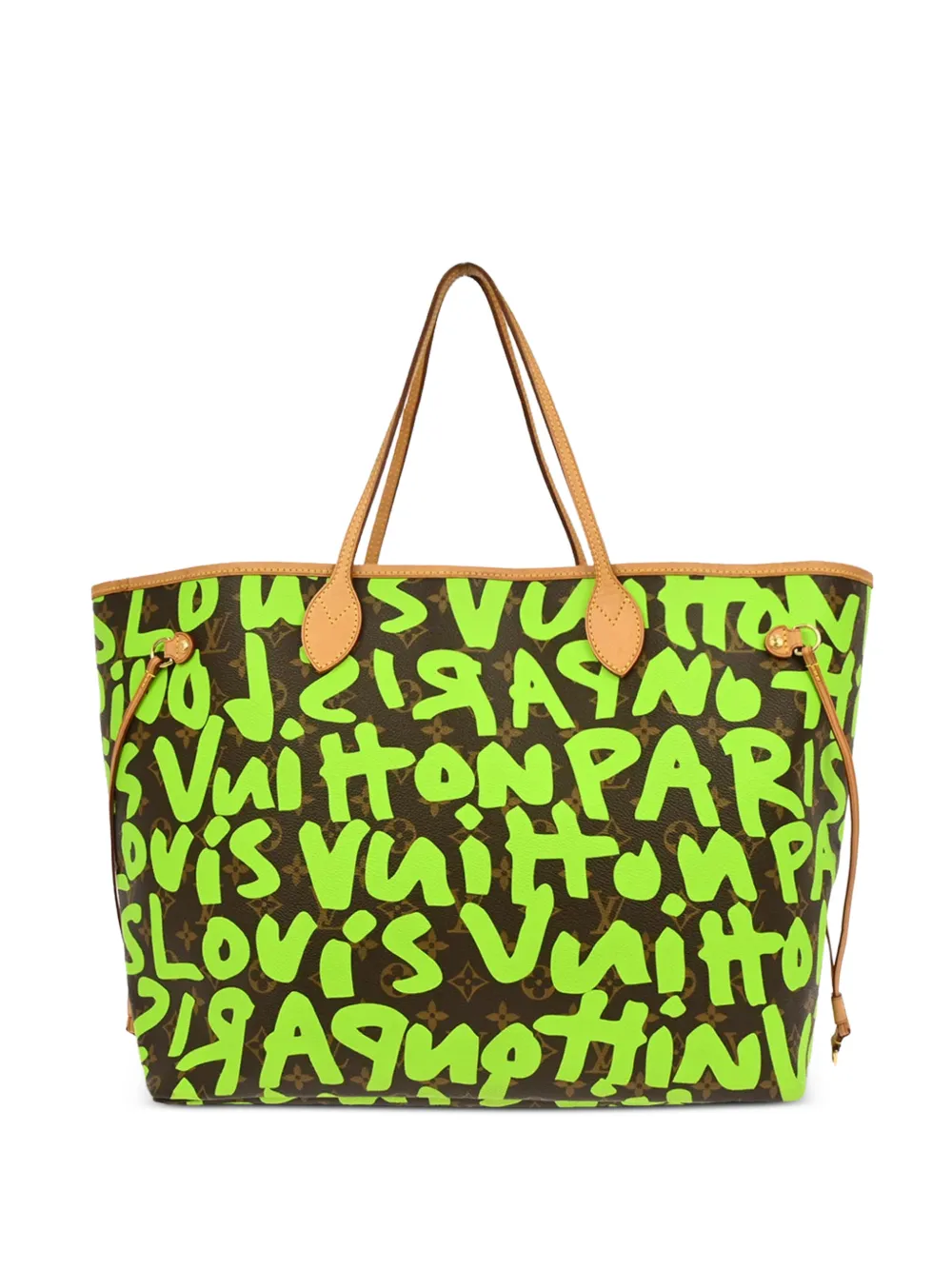 Louis Vuitton Pre-Owned 2009 Monogram Graffiti Neverfull GM canvas tote bag - Brown
