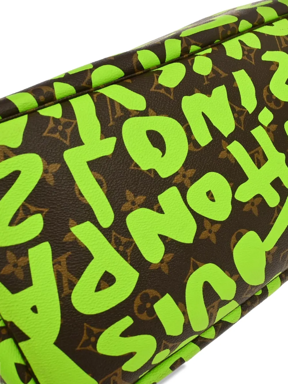 Louis Vuitton Pre-Owned 2009 pre-owned Monogram Graffiti Neverfull GM canvas shopper Bruin