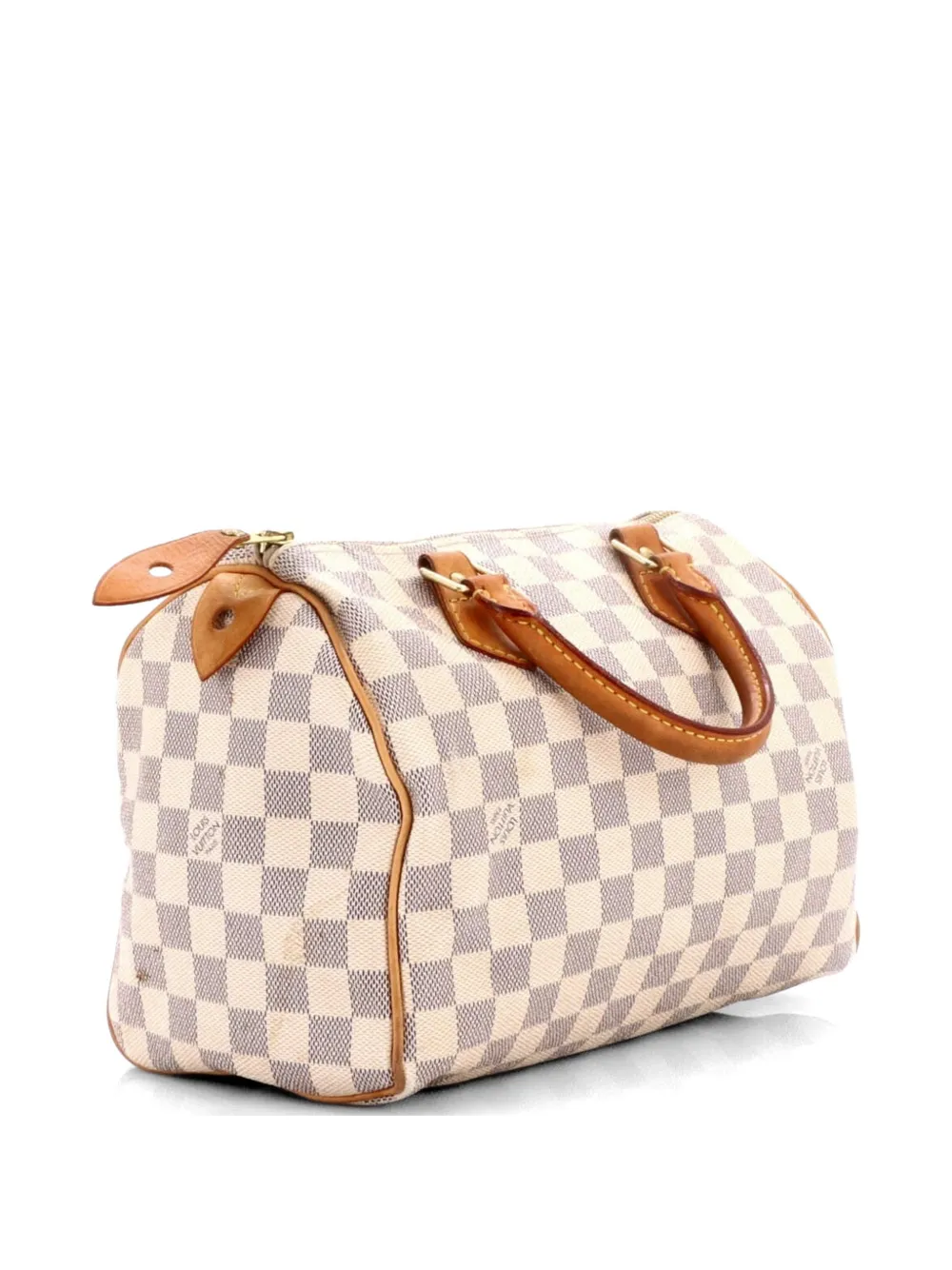 Louis Vuitton Pre-Owned Speedy Handbag Damier 25 satchel - Bianco