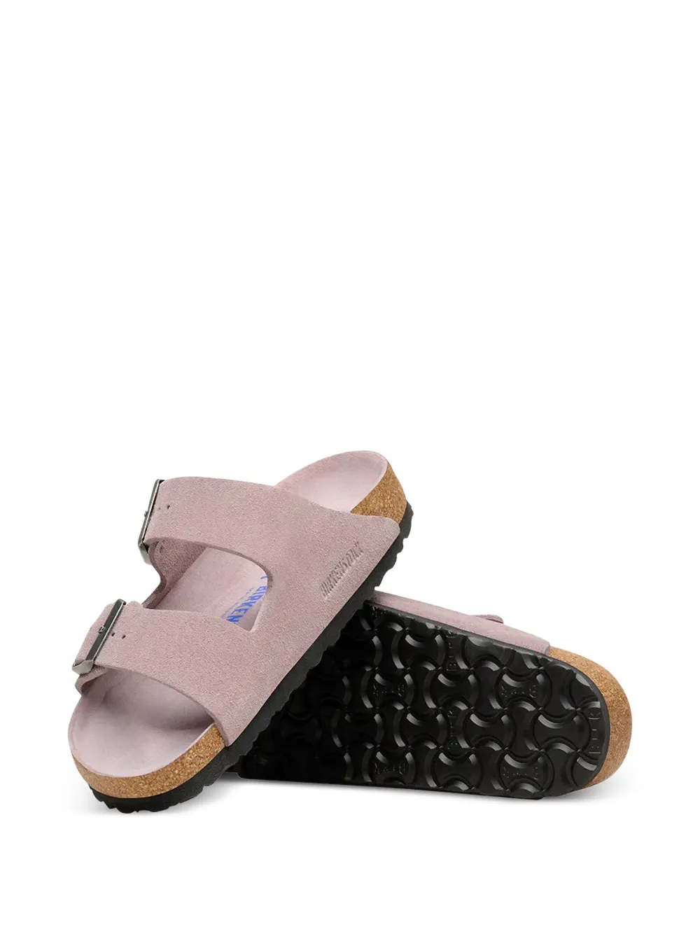 Birkenstock Arizona buckle-fastening sandals Roze