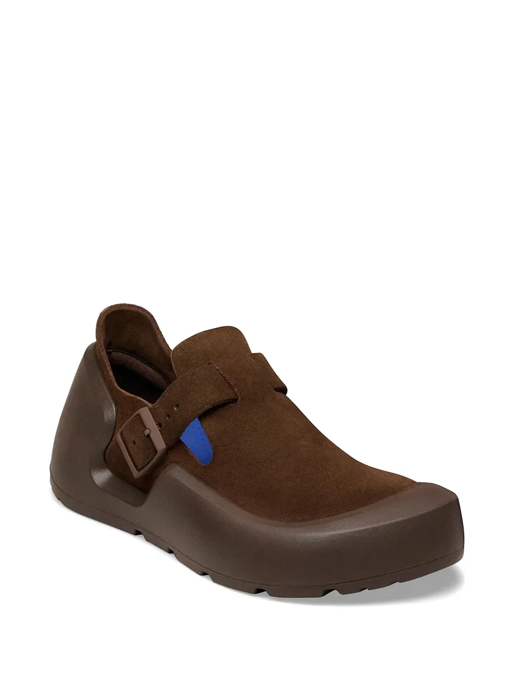 Birkenstock Reykjavik buckle-fastening suede trainers Bruin