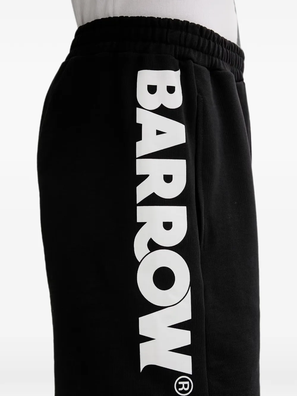 BARROW Shorts met elastische taille Zwart