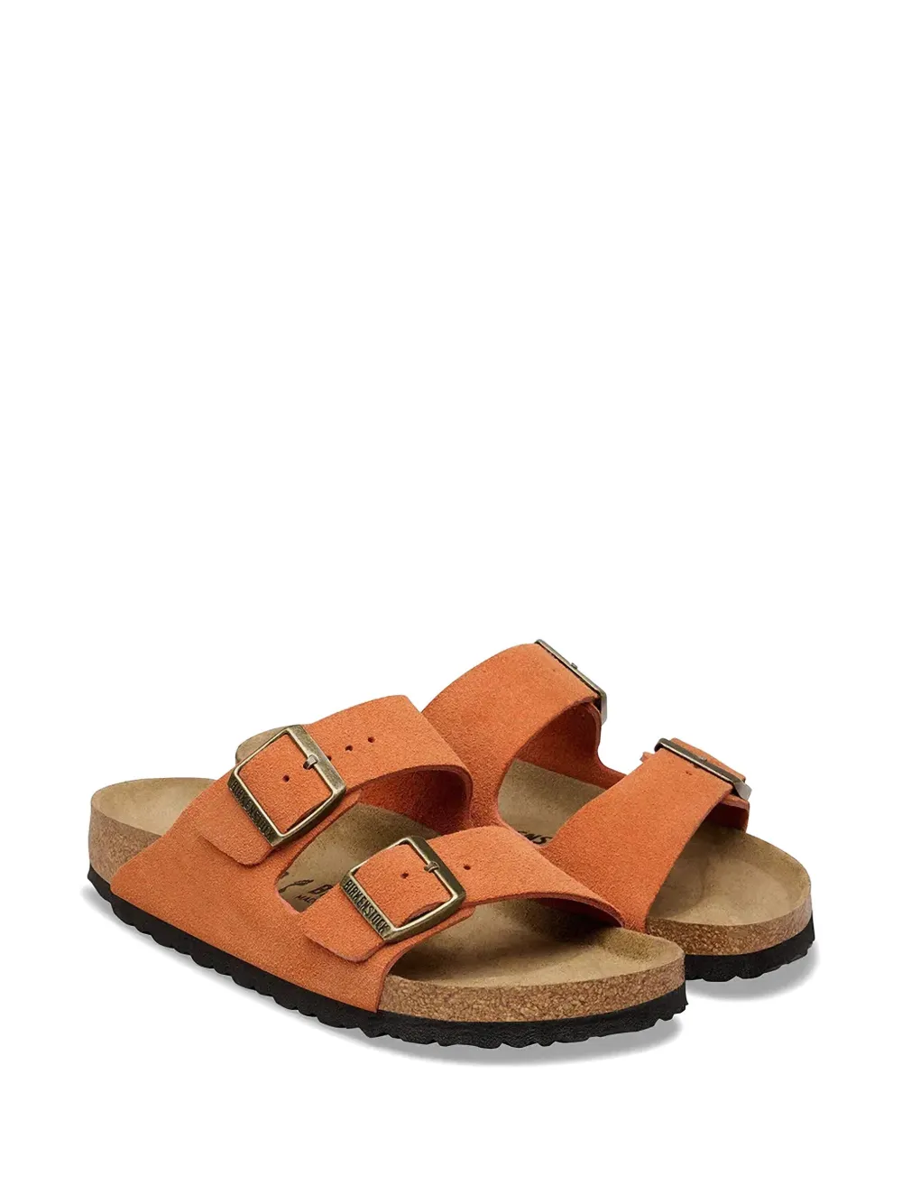 Birkenstock Arizona buckled sandals Oranje