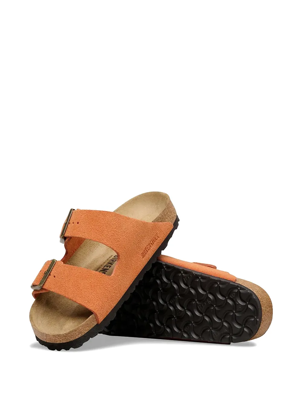 Birkenstock Arizona buckled sandals Oranje