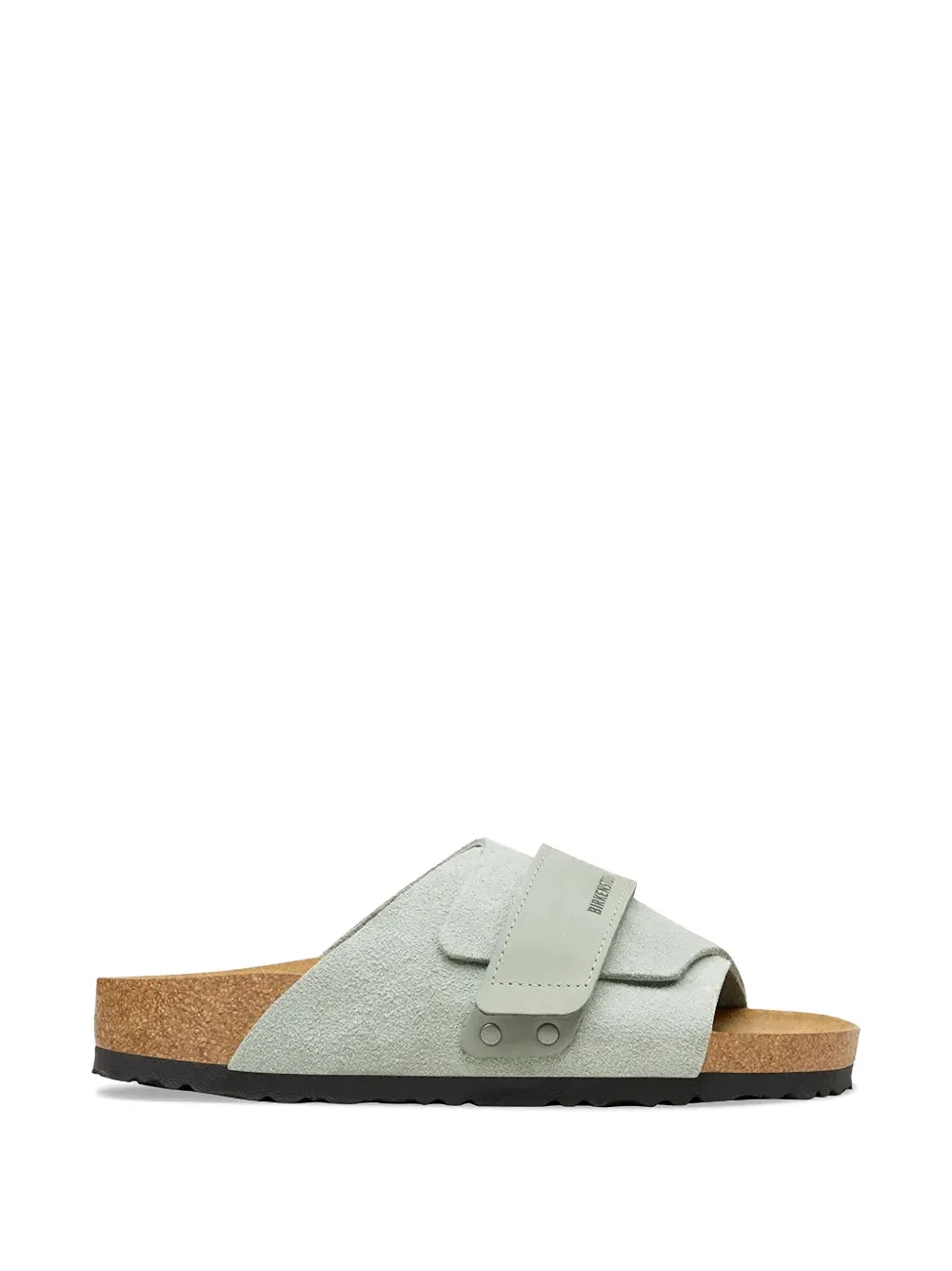 Birkenstock Kyoto touch-strap suede sandals - Grün