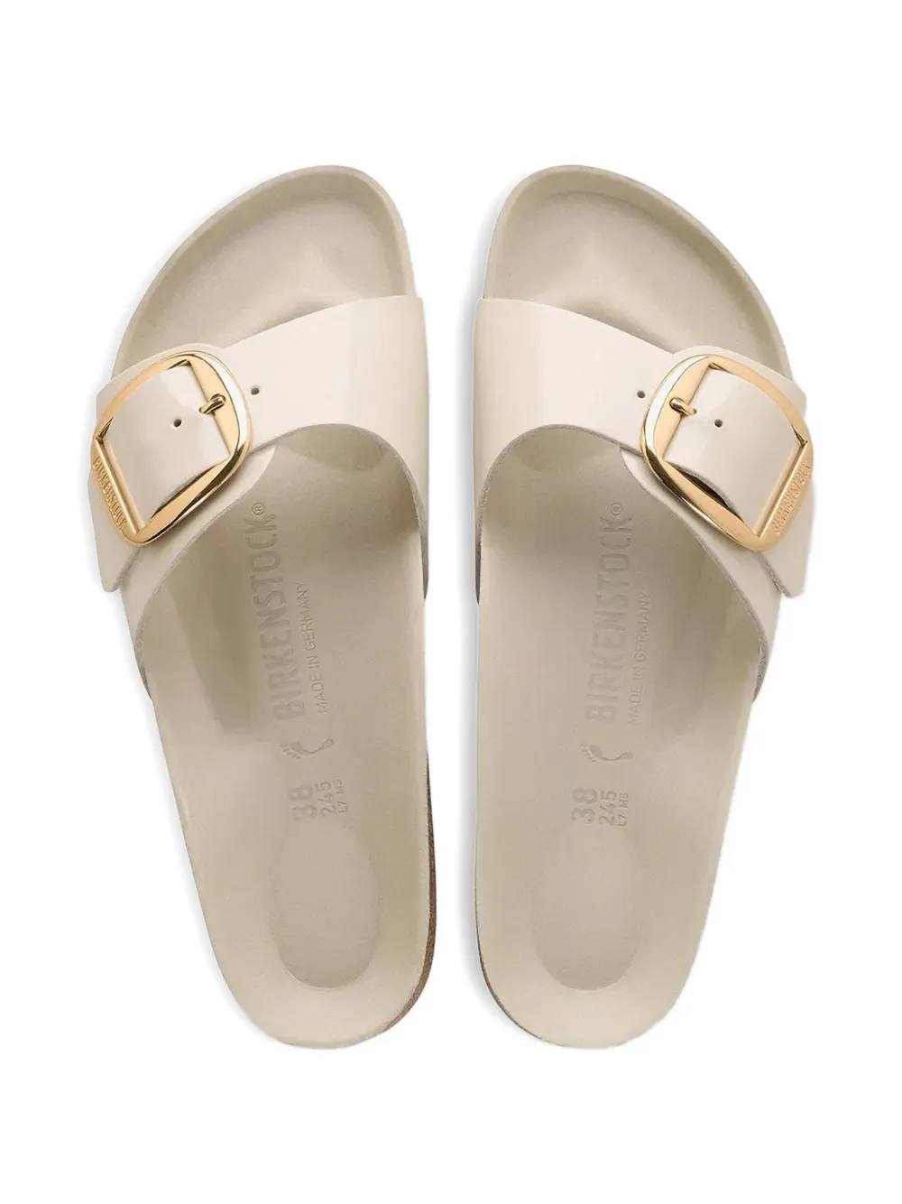 Birkenstock Madrid Big Buckle sandals Beige
