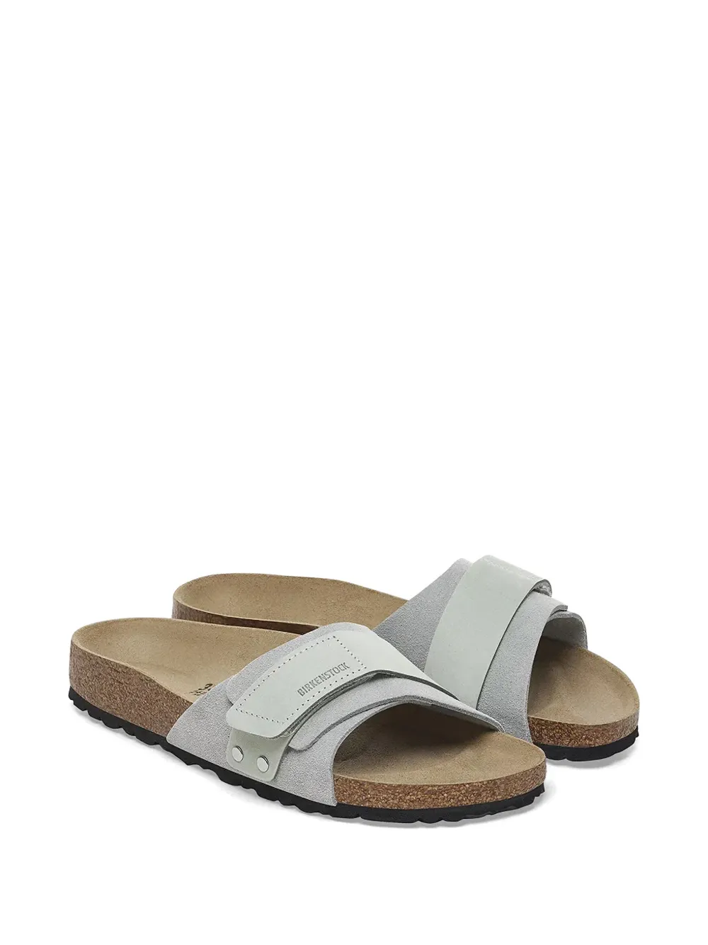 Birkenstock Oita touch-strap sandals Grijs