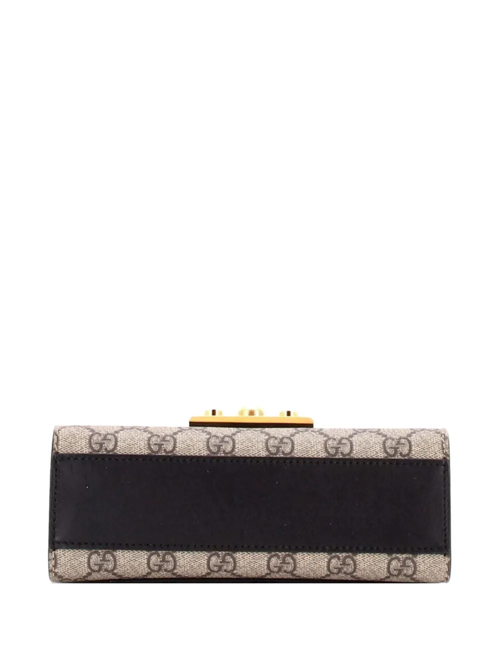 Padlock Shoulder Bag Gg Coated Canvas And Leather Small Crossbody Bag