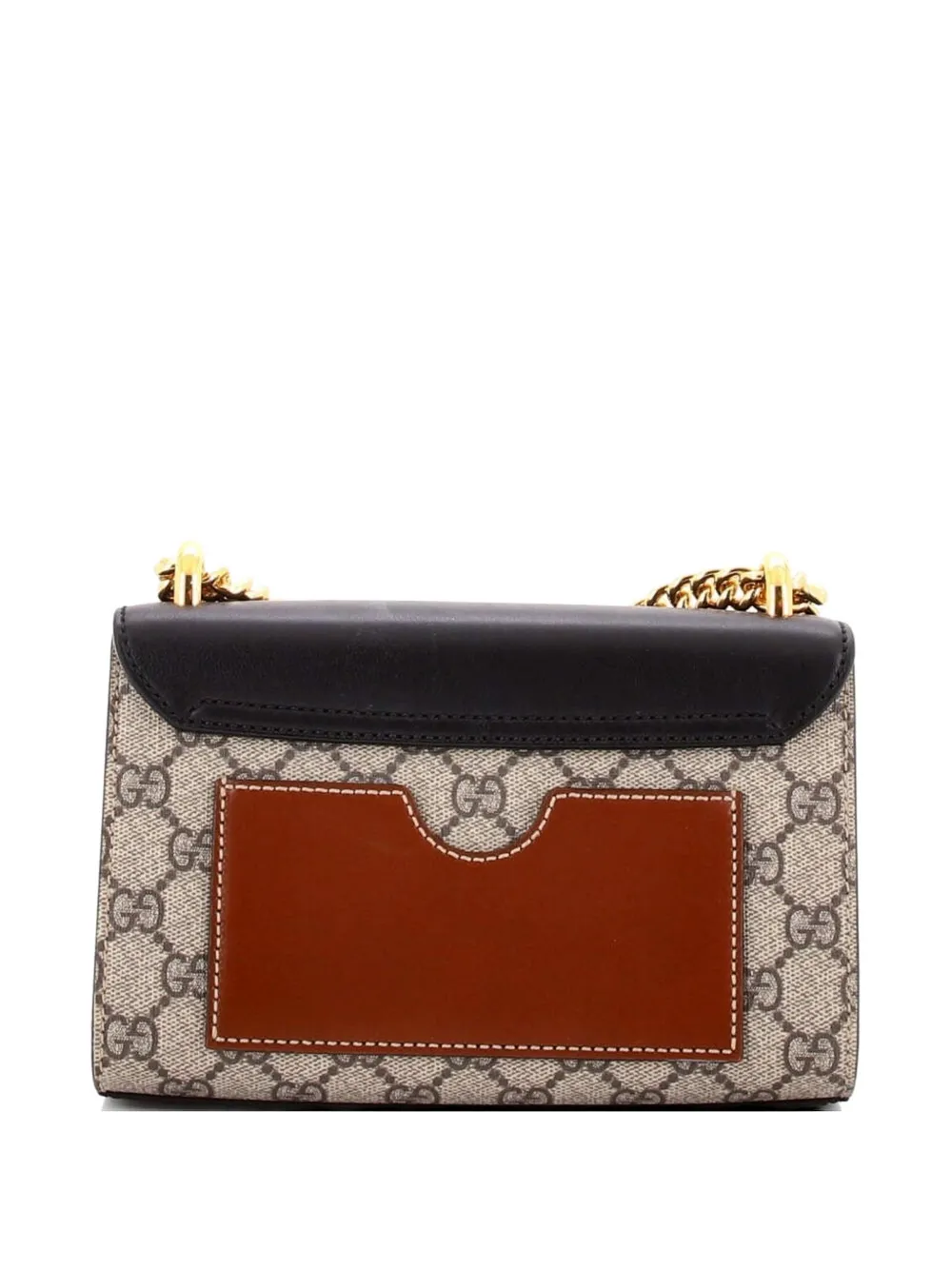Padlock Shoulder Bag Gg Coated Canvas And Leather Small Crossbody Bag