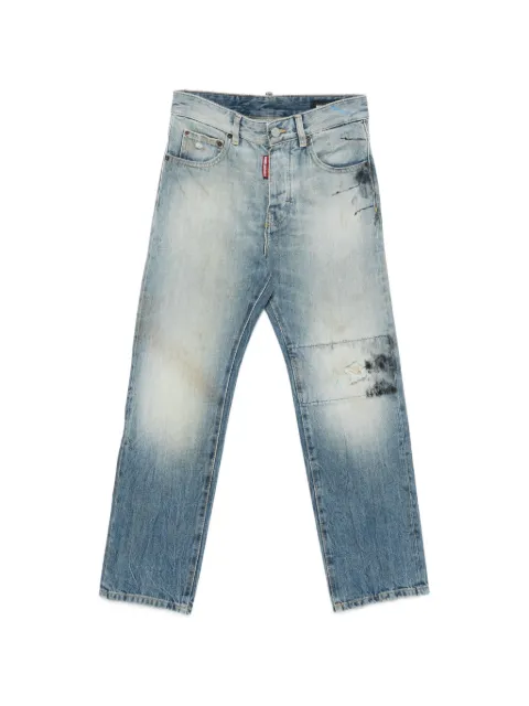 DSQUARED2 KIDS 642 patchwork cotton  jeans