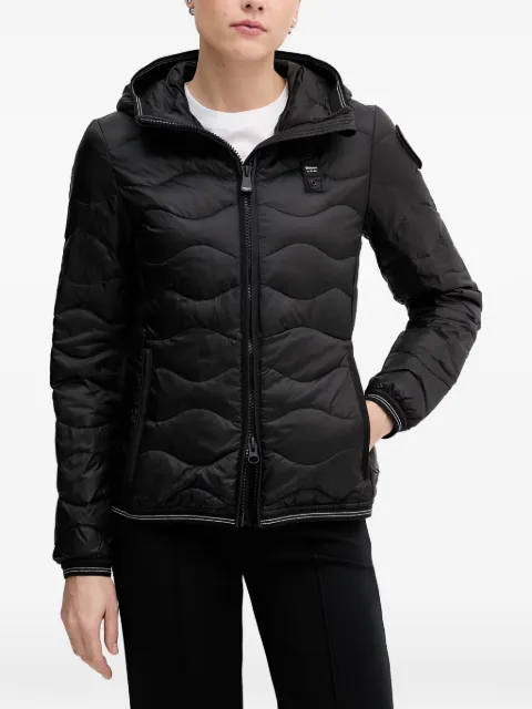 Blauer Camelia quilted hooded jacket