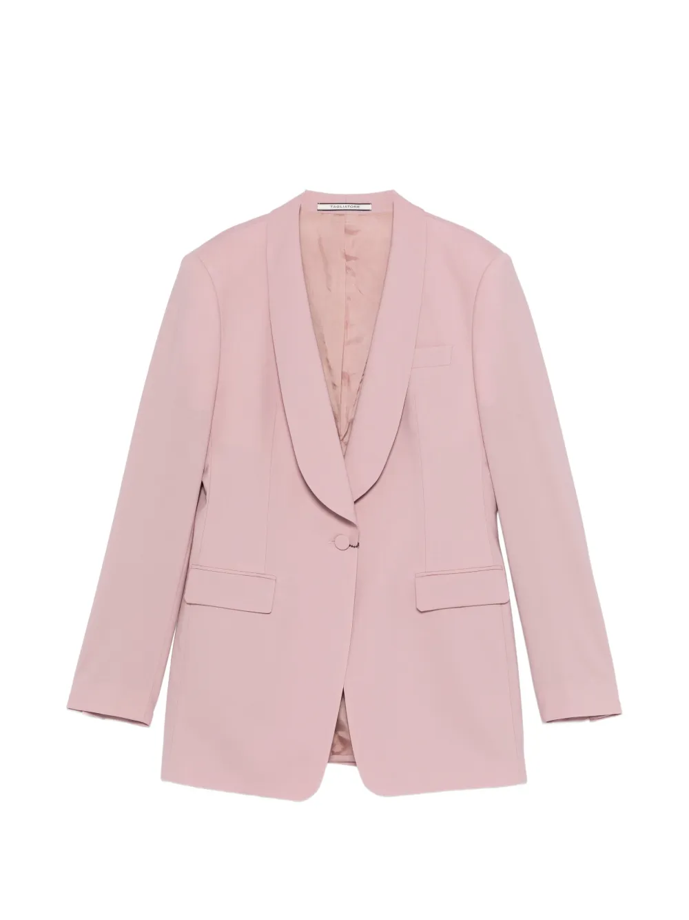 Tagliatore shawl-lapels buttoned suit - Rosa