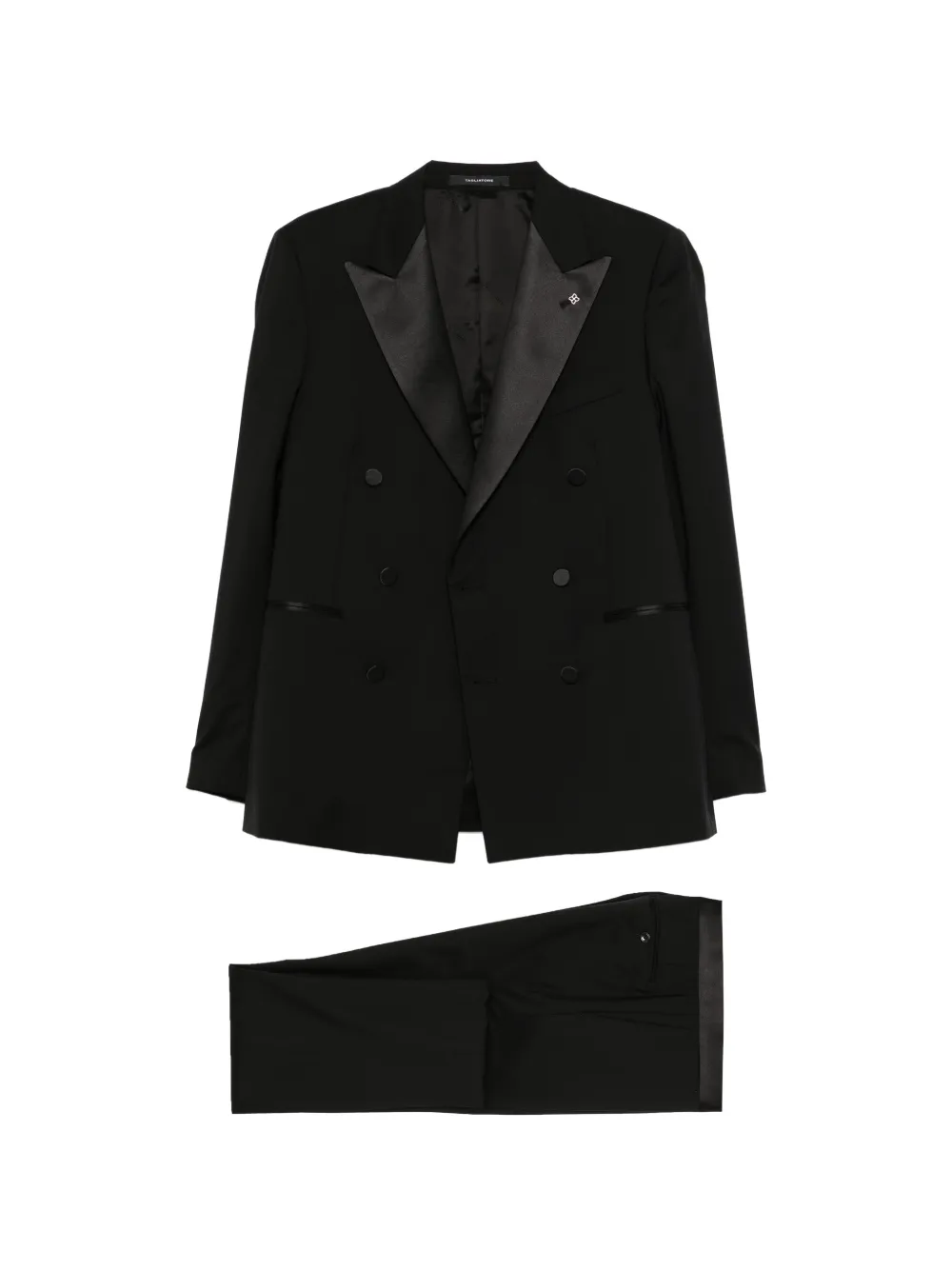 Tagliatore double-breasted suit - Nero