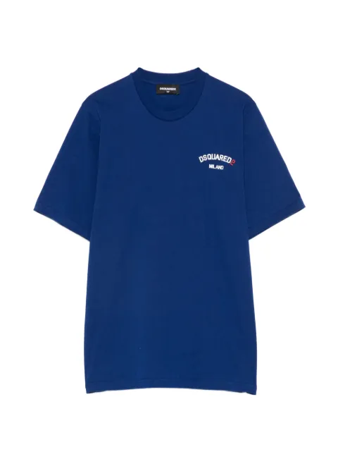 DSQUARED2 KIDS playera con logo y cuello redondo