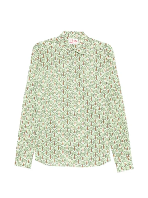 MC2 Saint Barth Sikela palm print shirt