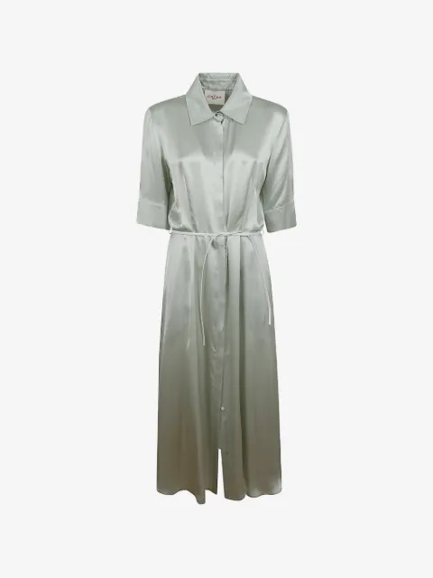 CRIDA vestido midi con cinturón