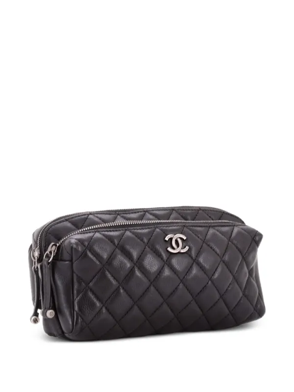 CHANEL Pre-Owned ストリート ココマーク ウエストバッグ マトラッセ 
