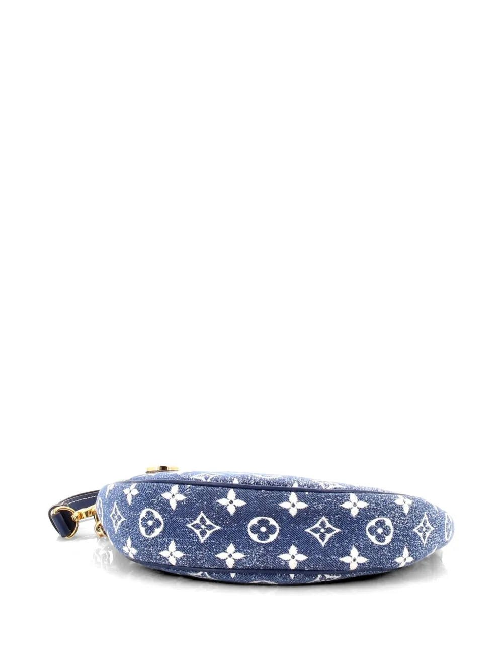 Loop Handbag Monogram Jacquard Denim Hobo Bag