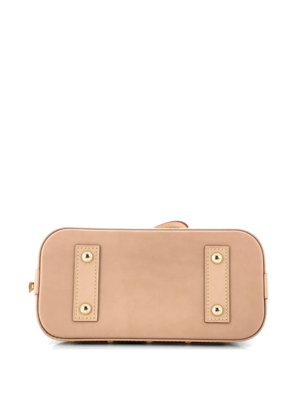 Alma Charm Chain Handbag Monogram Vernis Bb Satchel