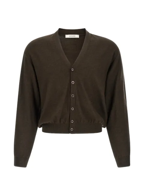 LEMAIRE Twisted V-neck wool cardigan