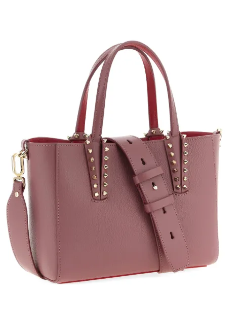 Christian Louboutin mini Cabata grained studded tote bag