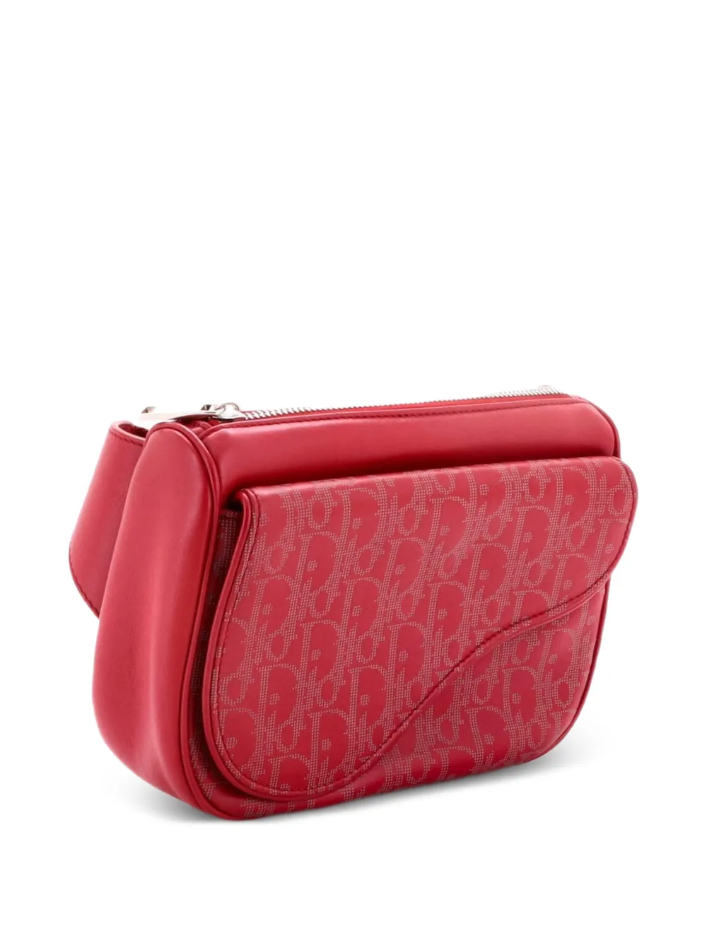 World Tour Saddle Oblique Galaxy Leather Belt Bag