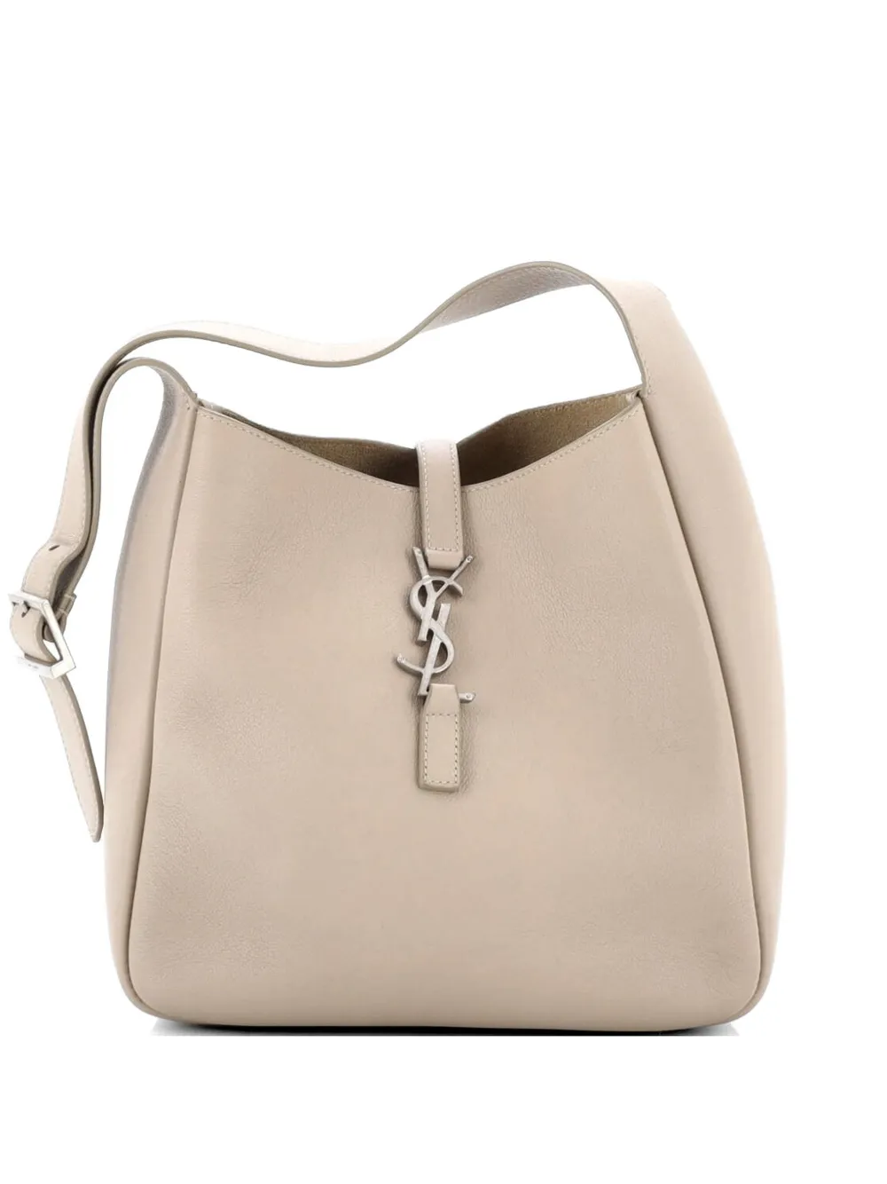 Saint Laurent Pre-Owned Le 5 a 7 Supple Leather Small hobo bag - Toni neutri