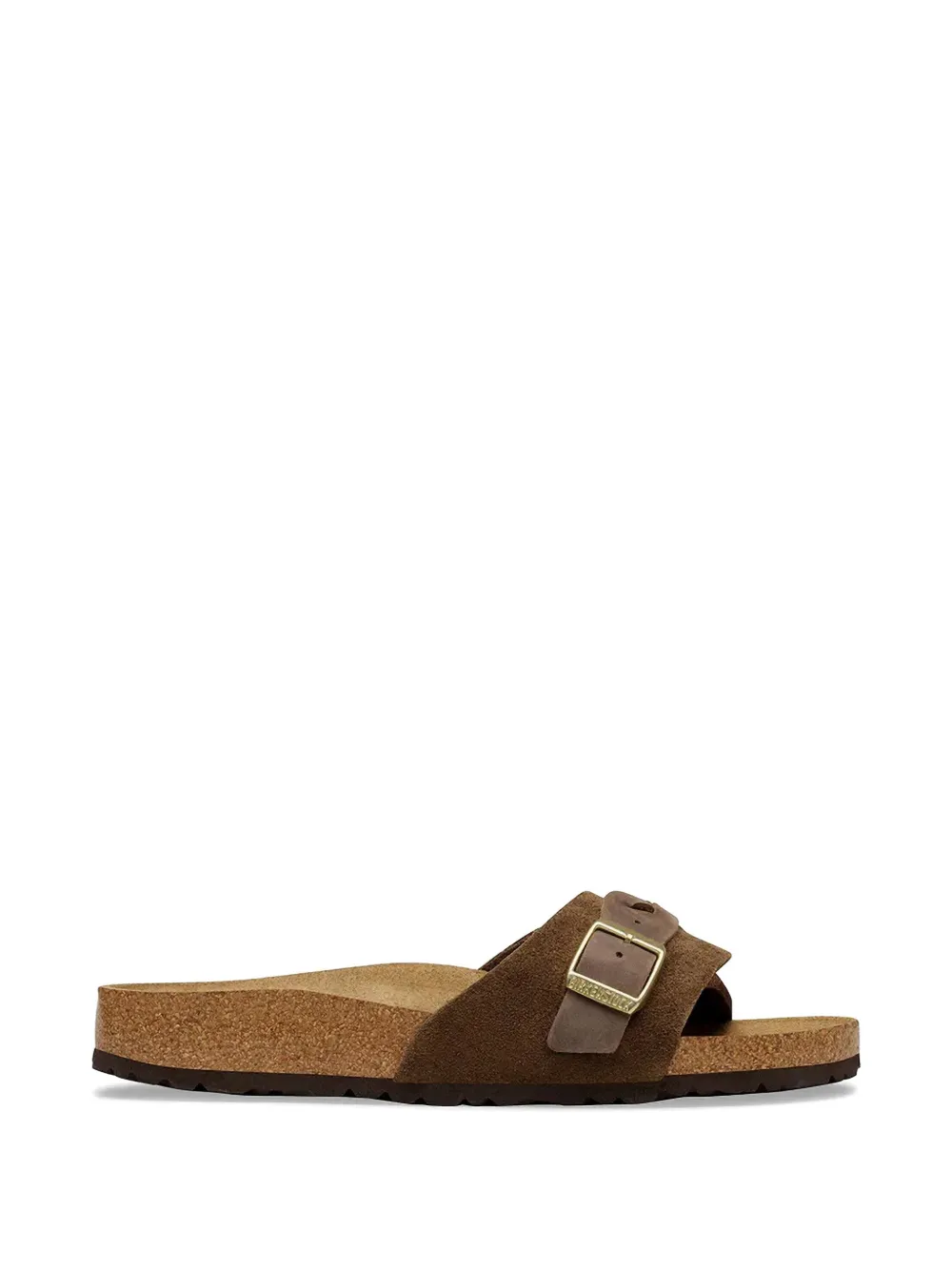 Birkenstock Oita braided buckle-fastening sandals - Marrone