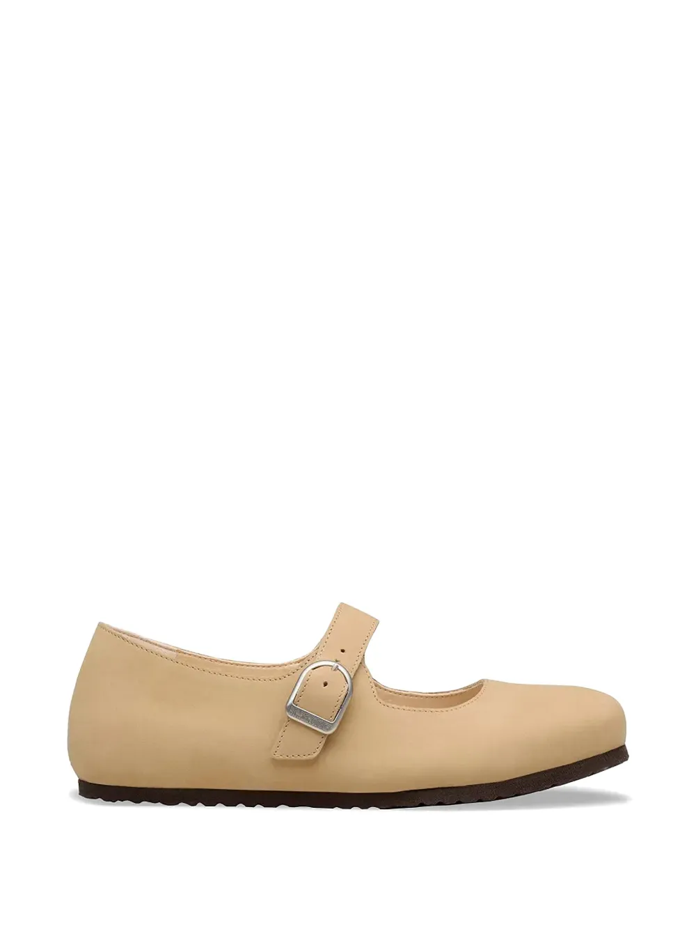 Birkenstock Santa Clarita buckle-strap ballet flats - Toni neutri