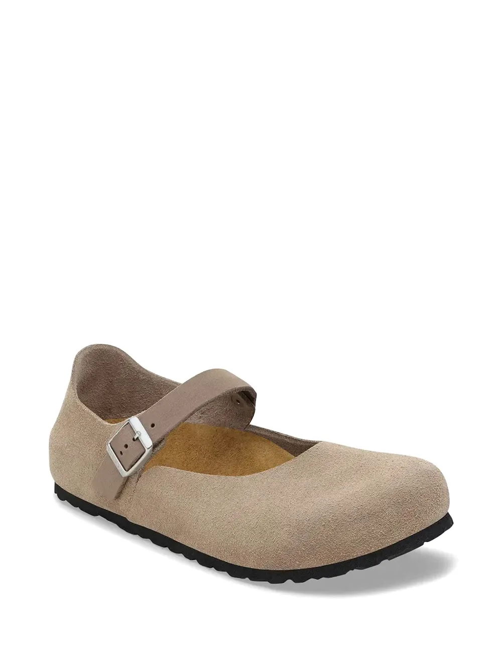 Birkenstock Mantova buckle-fastening ballet flats Bruin