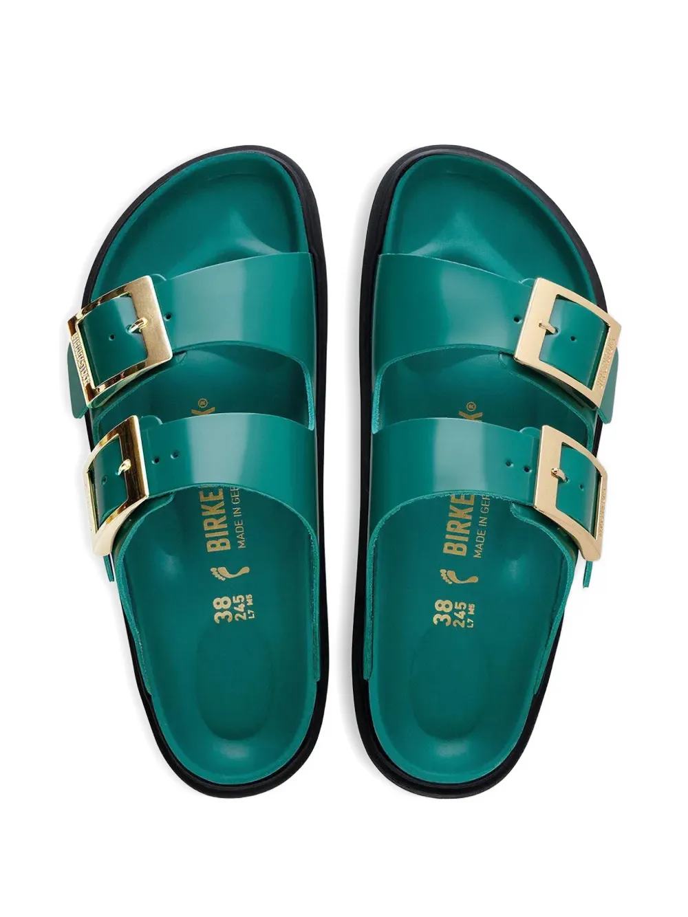 Birkenstock Arizona buckle-fastening sandals Blauw