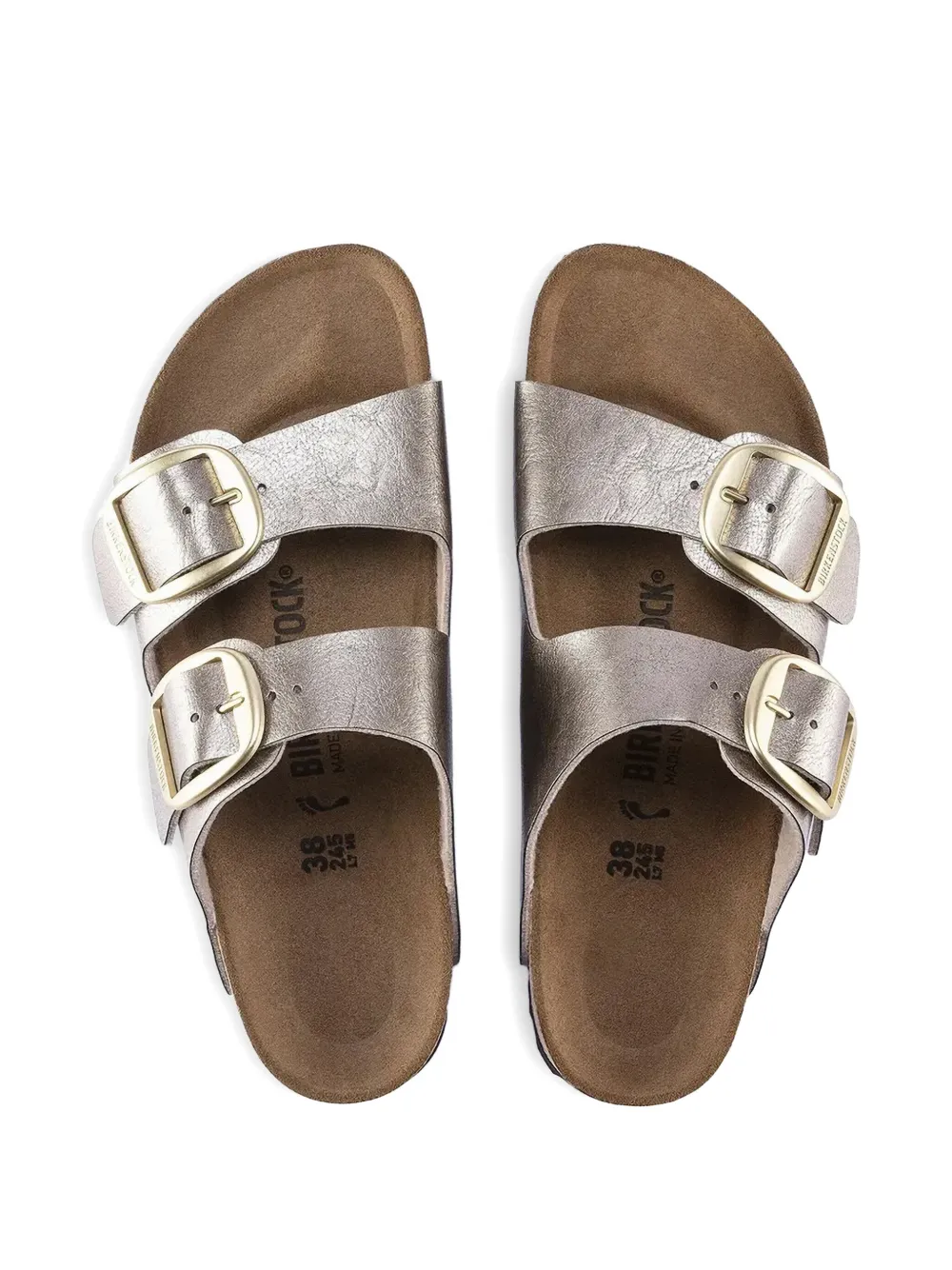 Birkenstock Arizona buckle-fastening sandals Bruin