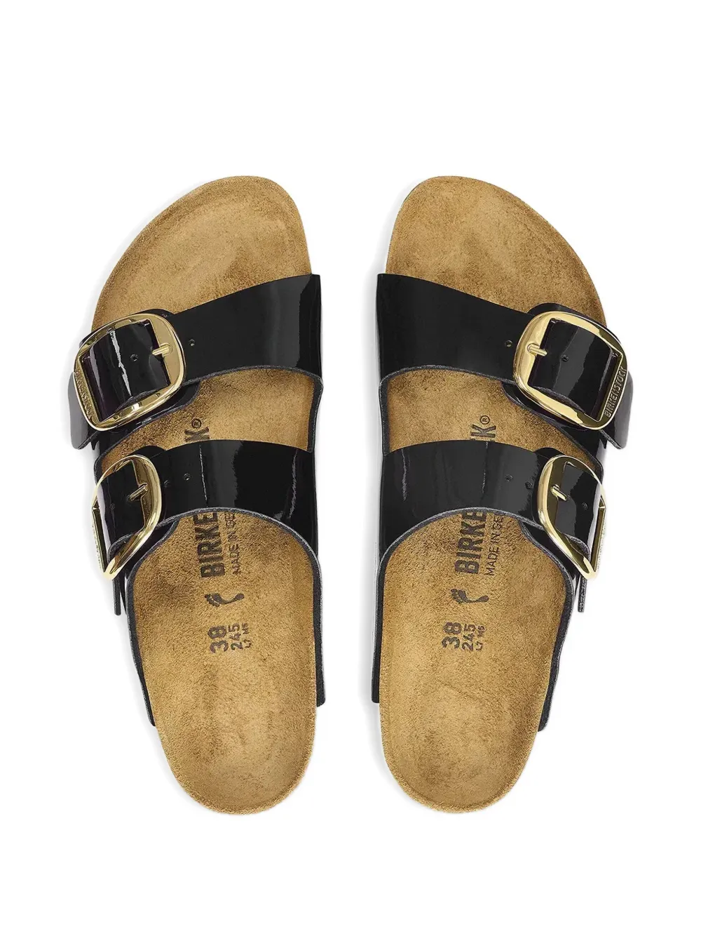 Birkenstock Arizona buckle-strap sandals Zwart