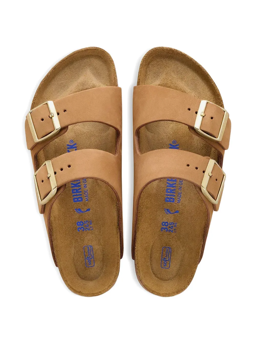 Birkenstock Arizona buckle-fastening sandals Bruin