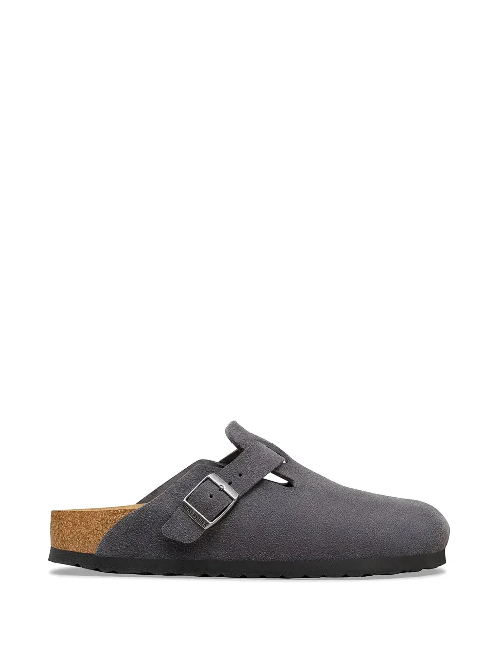 Birkenstock Boston buckle-fastening mules - Grigio