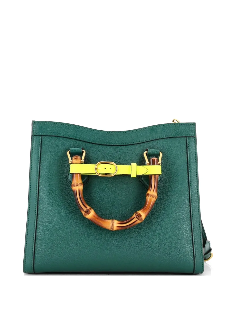 Gucci Pre-Owned ダイアナ NM バンブーハンドル レザー スモール