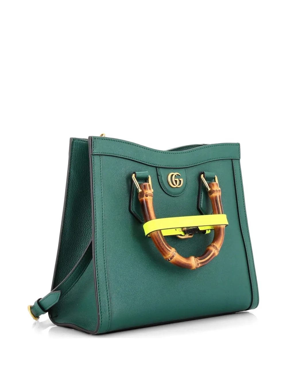 Gucci Pre-Owned ダイアナ NM バンブーハンドル レザー スモール