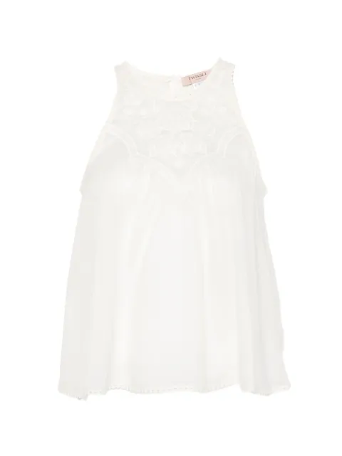 TWINSET sleeveless round-neck blouse