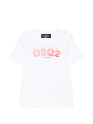 Gucci Kids logo-print Cotton T-shirt | White | FARFETCH ZA