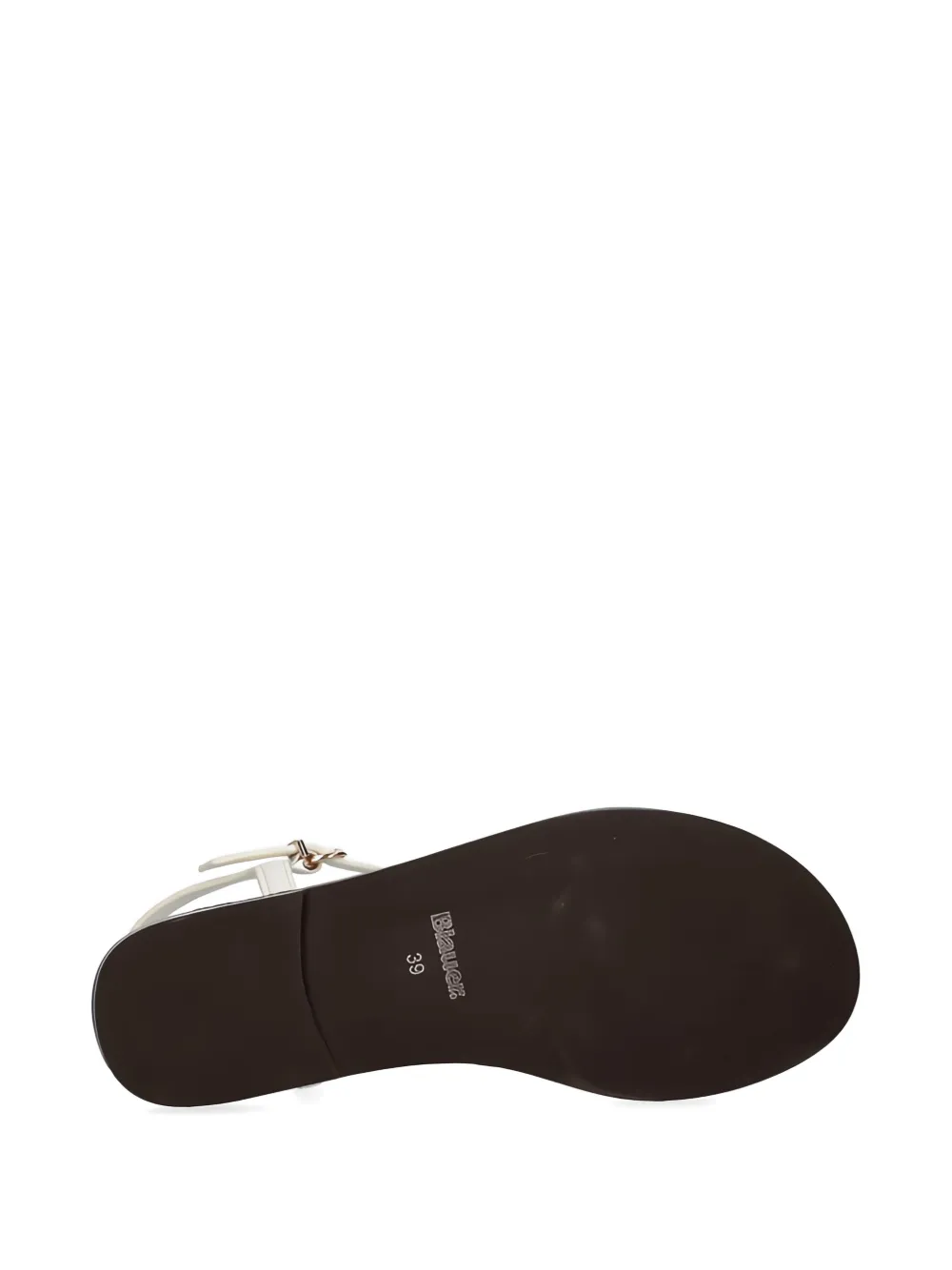 Blauer leather flat sandals Wit