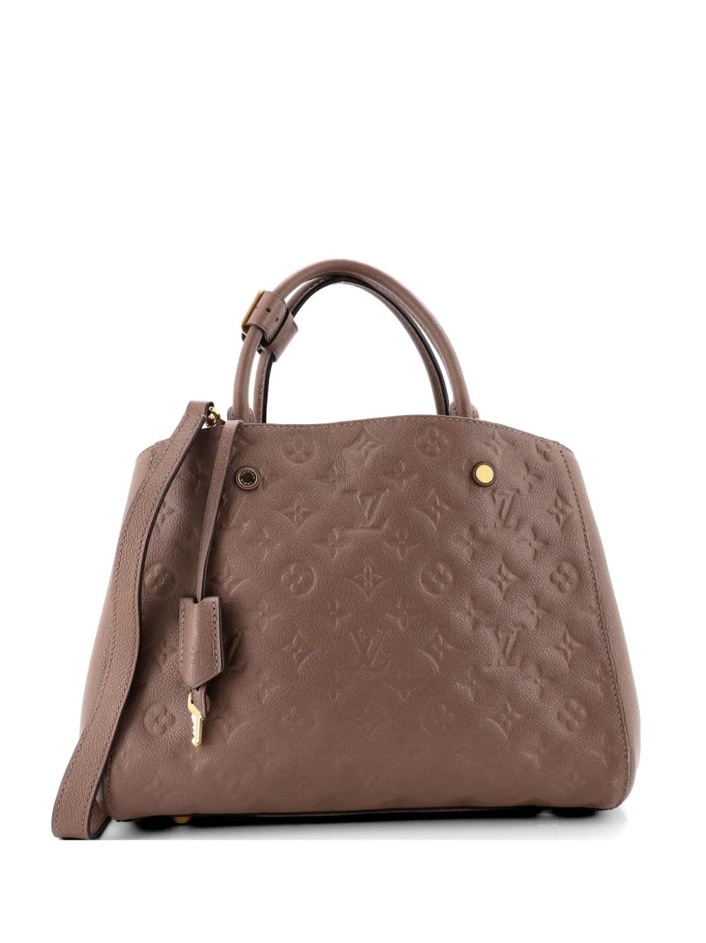 Louis Vuitton Pre-Owned Montaigne Handbag Monogram Empreinte Leather GM tote bag - Toni neutri